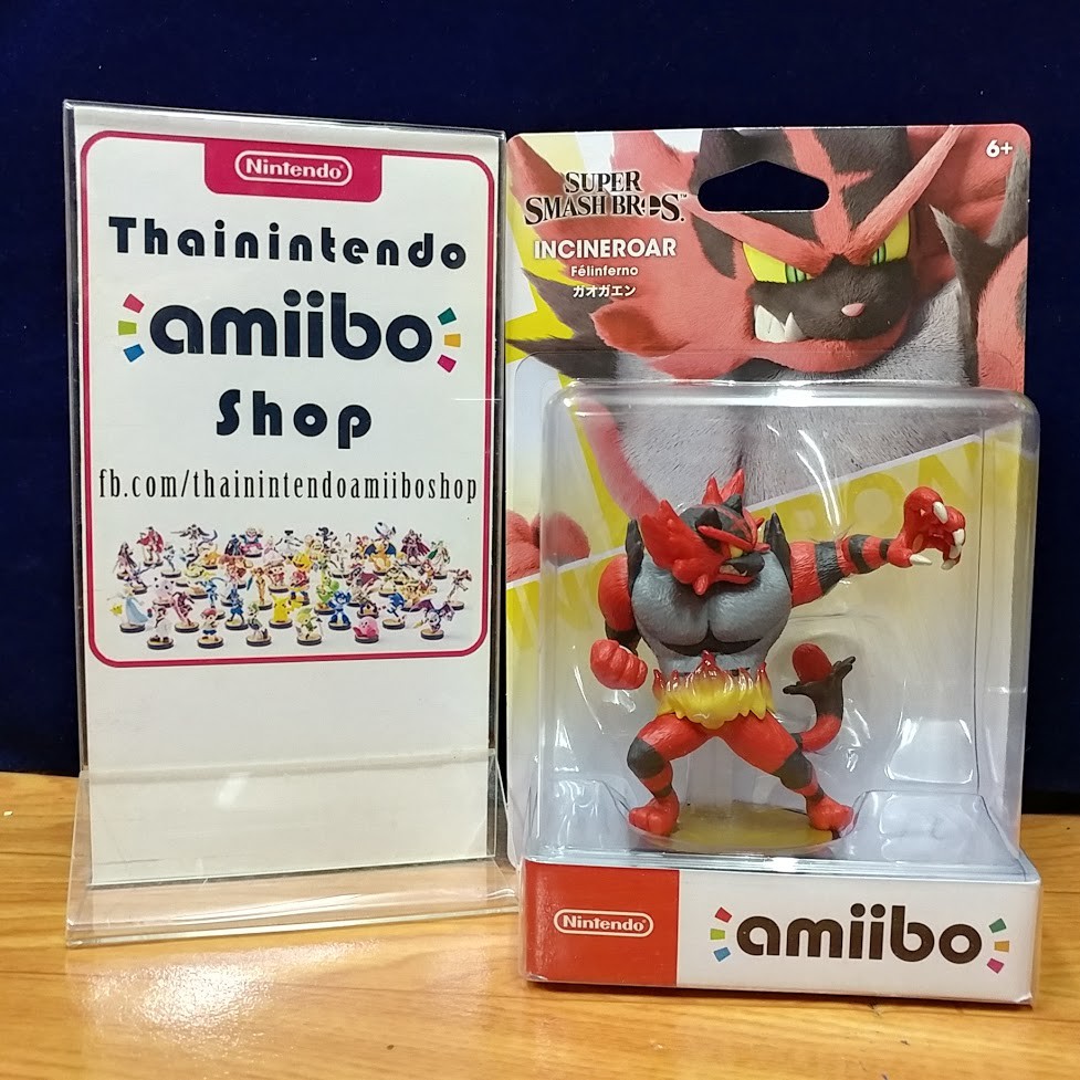 amiibo Incineroar (Pokemon) Super Smash Bros. Series