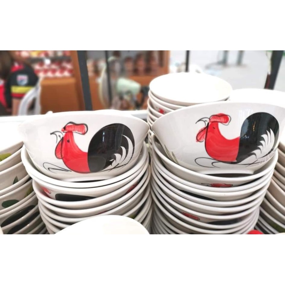 ถ้วยตราไก่โบราณเซรามิค ชามตราไก่ ราคาถูก ชามก๋วยเตี๋ยว ราคา ถูกที่สุด ดีลบีเคเค แกลเลอรีภาพที่ 7