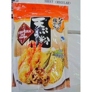 แป้งเทมปุระ แป้งทอดกรอบ 400กรัม Tempura Mix Powder 400G. แป้งสำเร็จรูป สำหรับอาหารทอดสไตล์เทมปุระ เช่น กุ้ง ผัก