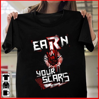 GILDAN เสื้อยืด พิมพ์ลาย Edge "Earn Your Scars" แฟชั่นฤดูร้อน สําหรับแม่ และเด็ก