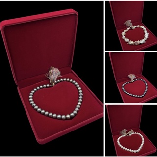 Top quality natural freshwater pearl 11.0-12 MM with clasp and ready made. ไข่มุกน้ำจืดธรรมชาติคุณภาพสูง 11.0-12 MM