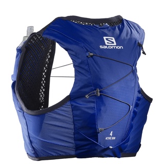 SALOMON ACTIVE SKIN 4 SET NAUTICAL BLUE/MOOD INDIAGO - เป้น้ำสำหรับวิ่งเทรล