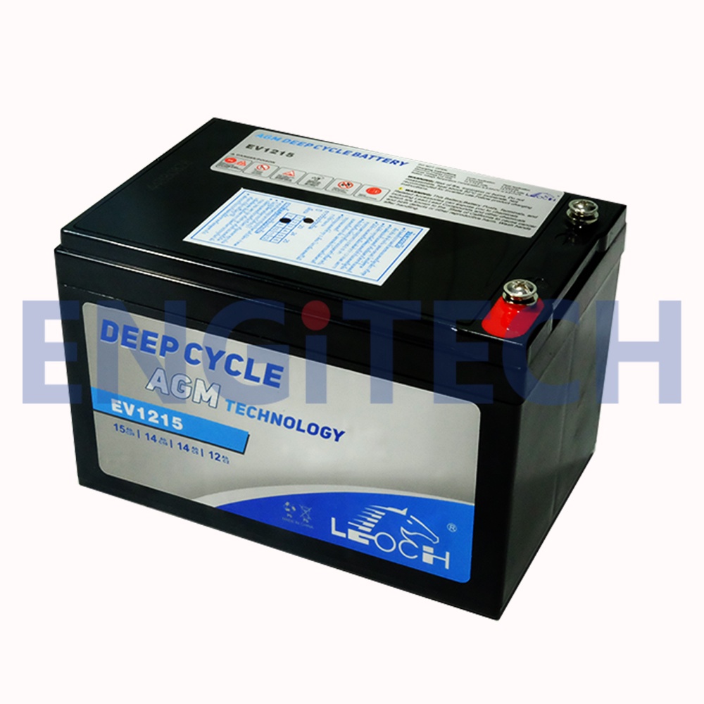 LEOCH EV1215 (12V15AH) Deep Cycle AGM Battery แบต รถไฟฟ้า สกู๊ตเตอร์ ...