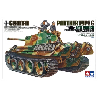 โมเดลประกอบ Tamiya 1/35 TA35176 GERMAN PANTHER TYPE G