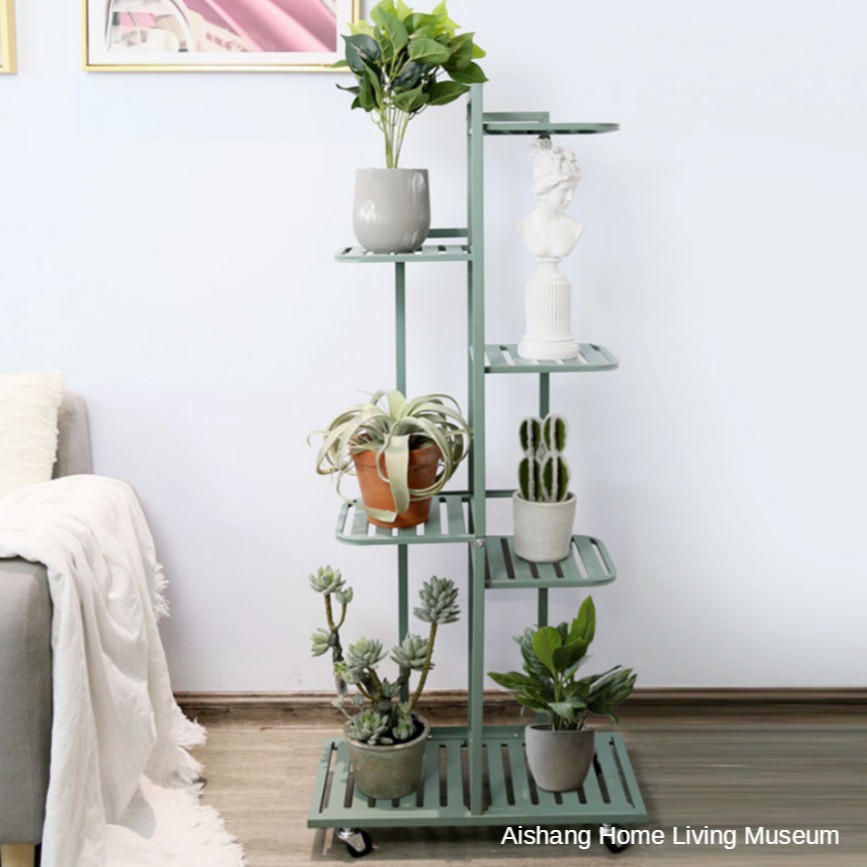 Furniture Indoor Decoration with Wheels Green Radish Storage Rack ...