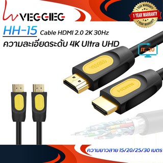 Veggieg Cable HDMI 2.0 2K 30Hz 15M/20M/25M/30M