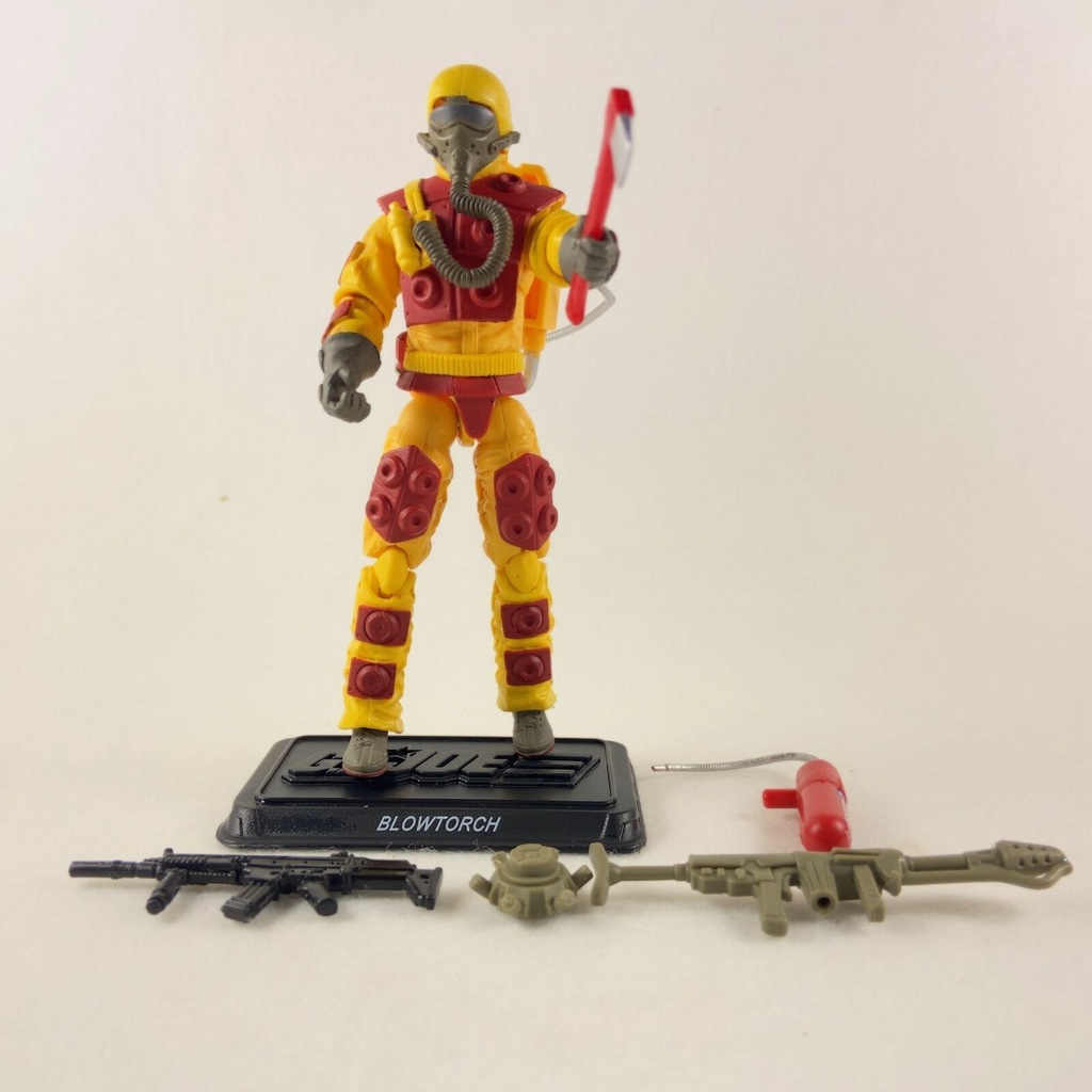 3.75 GI Joe Pursuit of Cobra Blowtorch Flamethrow