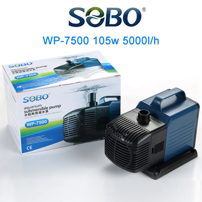 Sobo Aquarium ปั๊มตะกอน WP4500 WP5500 WP6500 WP7500 - ปั๊มน้ําสําหรับพิพิธภัณฑ์สัตว์น้ํา