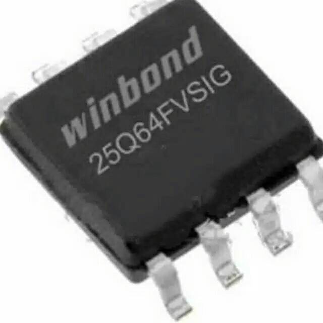 25Q64 IC EEPROM WINBOND 25Q64FVSIG || ชิปเปล่า