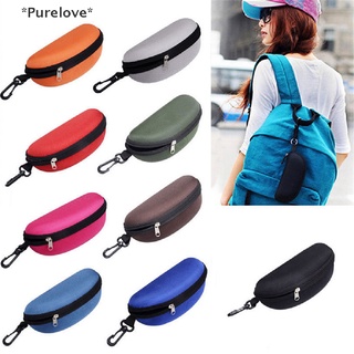 Purelove ซิป แว่นตา แว่นกันแดด เคสแข็ง ป้องกัน ที่ใส่แว่นตา แบบพกพาใหม่