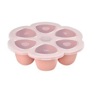 BEABA ถาดซิลิโคน Silicone multiportions 6 x 150 ml PINK