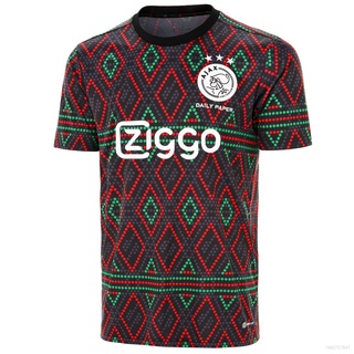 เสื้อกีฬาแขนสั้น ลายทีมชาติฟุตบอล AFC Ajax 22 23 Estar พลัสไซซ์