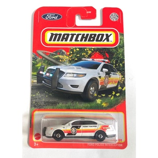 Matchbox 1/64 No.42 Ford Police Interceptor HFP63