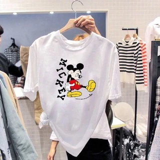 เสื้อยืดนายมิกกี้ เสื้อยืด รุ่นใหม่ ใส่สบาย ลายสวย MIQI-SHORT