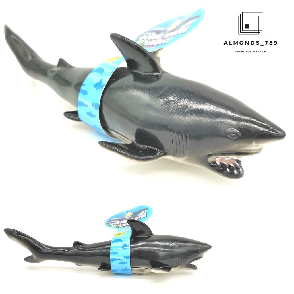 สัตว์ยาง โมเดลสัตว์ใต้ท้องทะเลลึก  OCEAN WORLD COLLECT ยางบีบได้ ยางนิ่ม - รูปที่ 3