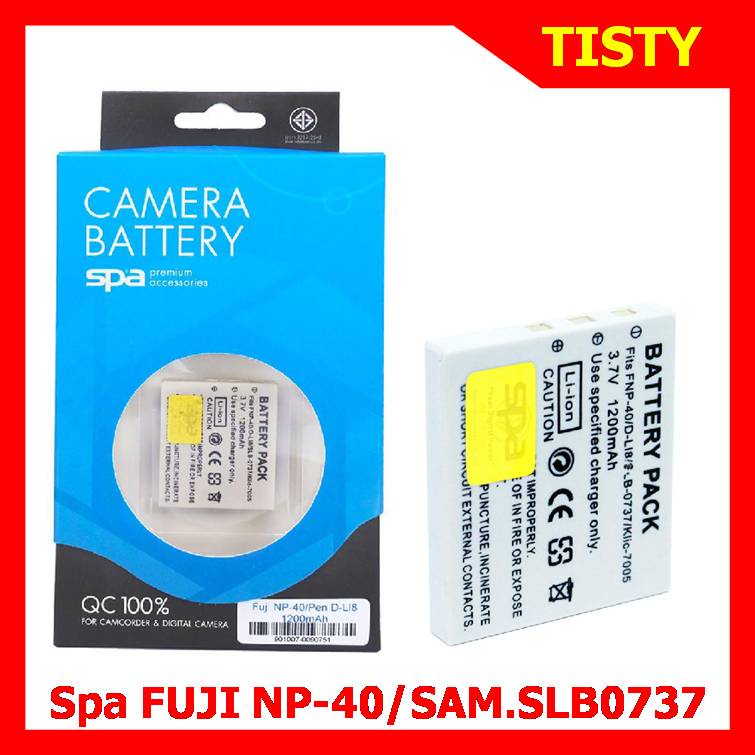 For Fuji NP40 Battery, Battery Charger "SPA" แบตเตอรี่กล้อง, แท่นชาร์จกล้อง