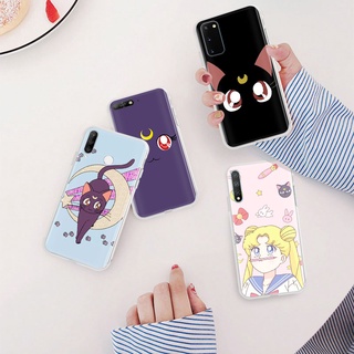 Ml-238 เคสโทรศัพท์มือถือแบบนิ่ม ใส ลายการ์ตูนเซเลอร์มูน สําหรับ VIVO Y22s Y16 Y02S Y02 Y01 V25 V25E X80 Pro