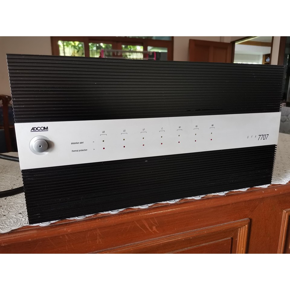 power amp แอมป์ adcom 7707 มือ2 สภาพใหม่