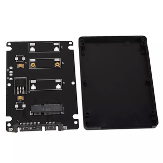 mSATA SSD To 2.5Inch SATA3 box  (สีดำ/สีขาว)