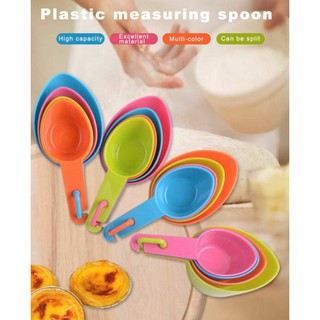 เซตช้อนตวงสีสันสดใส หยิบใช้งานสะดวก Measuring spoon