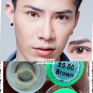 { พร้อมส่ง } Aim Brown eff.18 ลายใหม่ล่าสุด Pretty doll ค่าสายตา 0.00 ถึง -6.00