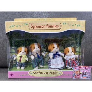 Sylvanian Chiffon Dog Family มือ 1 ครอบครัวหมา สุนัข หมา ชิฟฟอน หมาหัวส้ม ครอบครัว ครอบครัวตุ๊กตา ตุ๊กตา