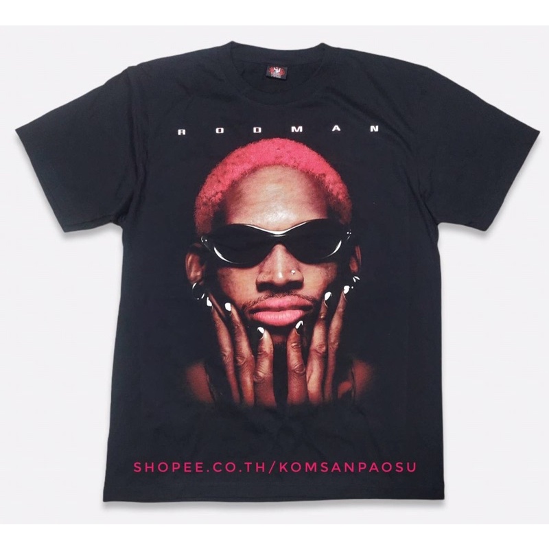 เสื้อยืด Rodman dennis basketball เสื้อบาสเกตบอล ไซส์ยุโรป