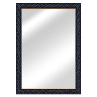 Plain Mirrors กระจกเงาตกแต่ง MOYA 2207-BK 60x80 ซม. กระจกใสไม่หลอกตา