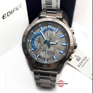 หล่อพิเศษ นาฬิกาข้อมือผู้ชายแท้ สายสแตนเลสสีเทา Casio Edifice นาฬิกาคาสิโอลดราคา ย้ำขายเฉพาะของแท้ มีใบรับประกัน