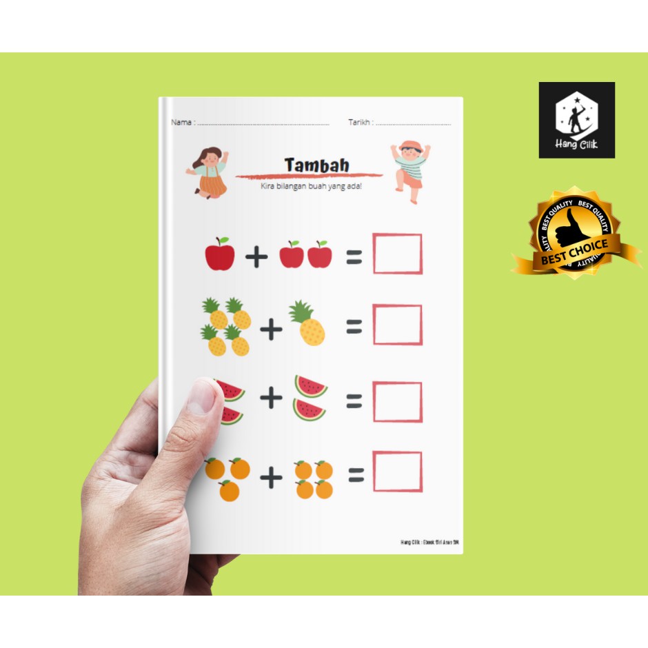 EARLY MATHEMATICS PRESCHOOL LEARNING TO ADD TOOLAK
