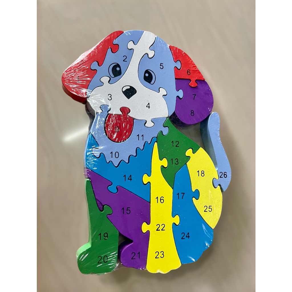 ของเล่น ของเล่นไม้  เสริมพัฒนาการเด็ก เกมส์ไม้ เกมตัวต่อจิ๊กซอรูปสัตว์ ตัวต่อไม้ เกมไม้ตัวต่อ เสริมพัฒนาการเด็ก ส่งไว