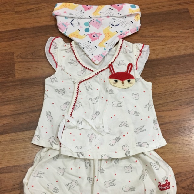 ชุดเซ็ทเด็กแรกเกิด เสื้อป้าย Absorba ไซส์ 3M เสื้อผ้าเด็กอ่อน