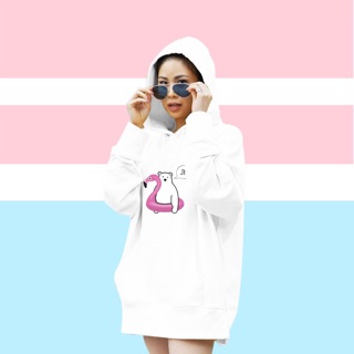 Hoodie oversize ( Drees ) #ใส่ชื่อ Free