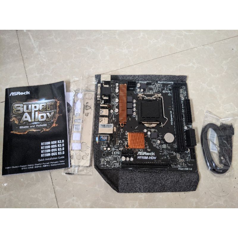 mainboard Asrock H110M-HDV