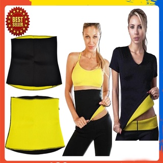 HOT SHAPER SWEAT BELT กางเกง เสื้อ รัดเอว รีดเหงื่อ เข็มขัดผ้า เผาผลาญ สลายไขมัน ออกกำลังกาย ลดน้ำหนัก Size L XL XXL