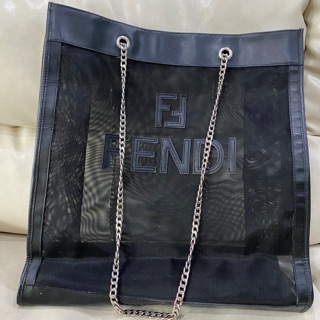 Fendi logo tote bag vintage