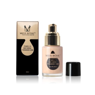 Miss Rose Purely Natural Foundation 30ml