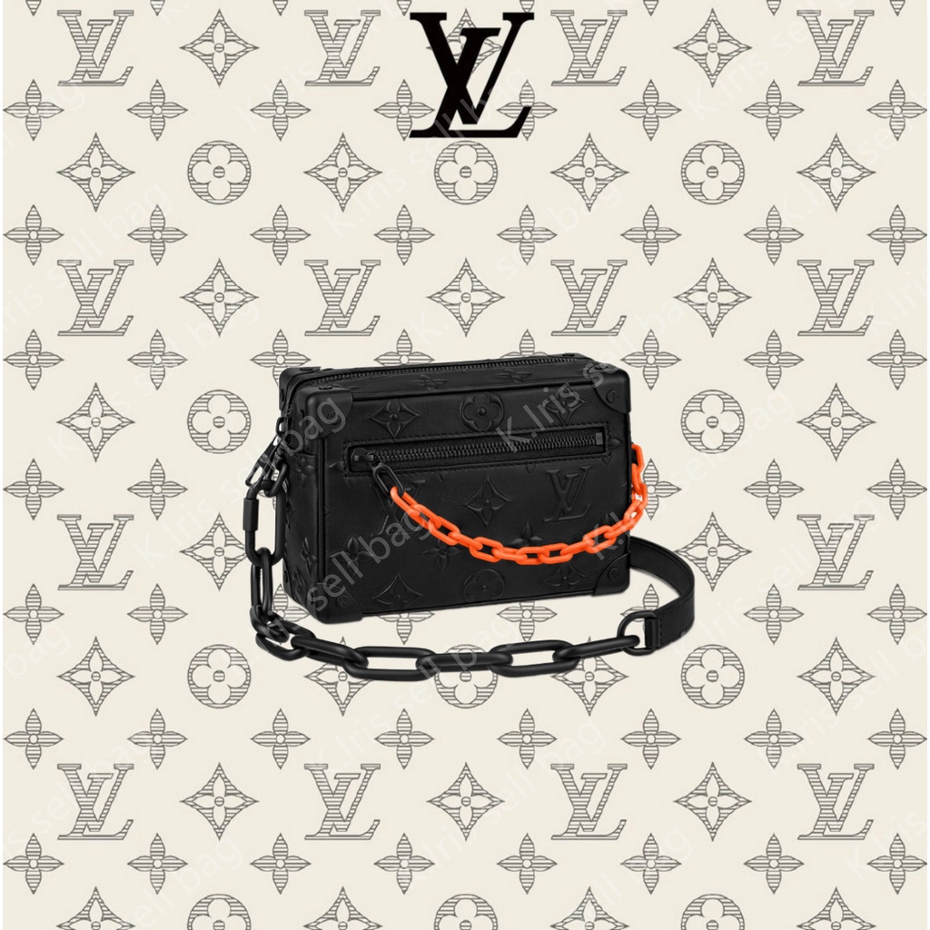 Louis Vuitton/ LV/ MINI SOFT TRUNK กระเป๋าถือ สีดำพิเศษ