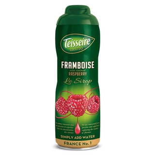 Teisseire Raspberry Syrup เตสแซร์ ราสเบอร์รี่ ไซรับ 600ml.