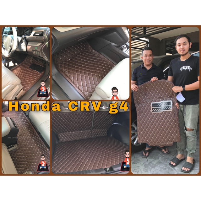 พรม6D CRV G4 พรมรถยนต์เข้ารูป 3-6 ชิ้น 💯