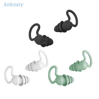 KOK 1Pair Noise Cancelling Earplugs Waterproof Diving Sleeping Anti-Noise Ear Plug for Soft Silicone Ear Protector