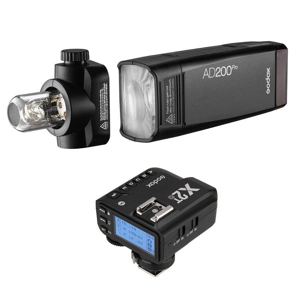 Godox 2pcs V860II-O 2.4G Wireless TTL 1/8000s HSS Flash Speedlite with