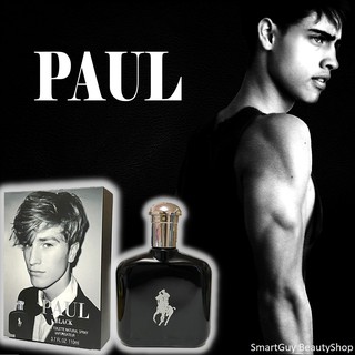 PAUL Black Eau De Toilette Natural Spray 110ml. น้ำหอมผู้ชายกลิ่นไฮโซหรูหราผสานความเซ็กซี่อบอุ่นน่าค้นหาชวนเข้ามาสัมผัสใ