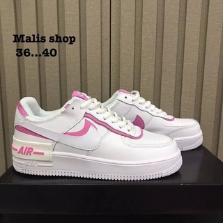 🔥ราคาโรงงาน🔥 🌟รองเท้า  Air Force 1 AF1 shadow สีพาสเทล งานHiendพร้อมกลอ่ง