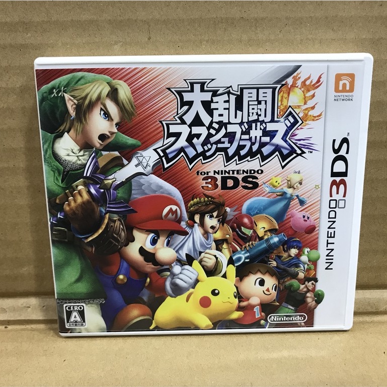 ตลับแท้ [3DS] Dairantou Smash Brothers for Nintendo 3DS (CTR-AXCJ) Super Smash Bros