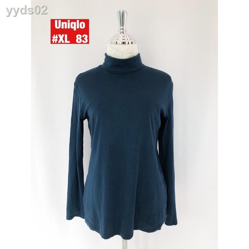 ┅﹊❄️✨เสื้อคอเต่าแขนยาว Uniqlo XL, เสื้อคอปีน Uniqlo