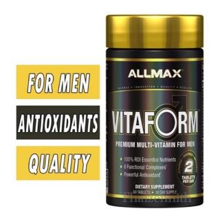 ♦️ALLMAX VITAFORM 60 Tablets. ( พร้อมส่ง ) Exp.05/24