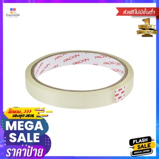 เทปใส PACK IN 12 มม. x 30 หลา แพ็ก 12 ชิ้นCLEAR STATIONERY TAPE PACLIN 12MMX30Y 12PCS