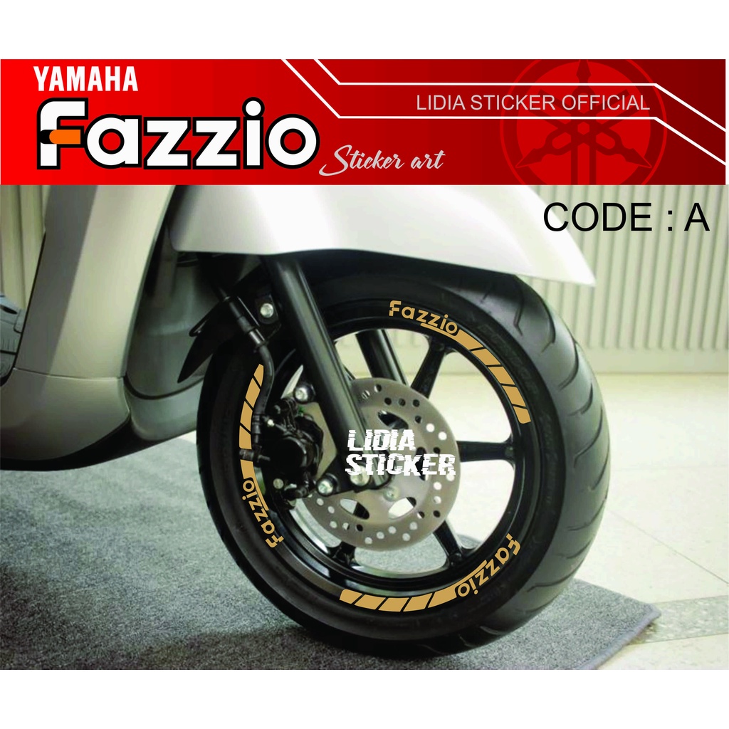 FAZZIO CODE สติ๊กเกอร์ RIM