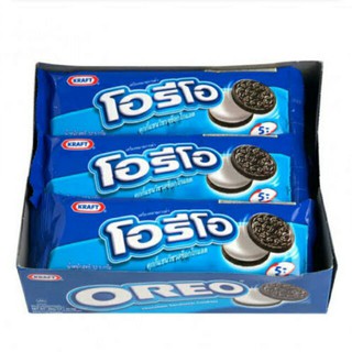 Oreo โอรีโอ้ 29.4กรัม แพค 12 ชิ้น